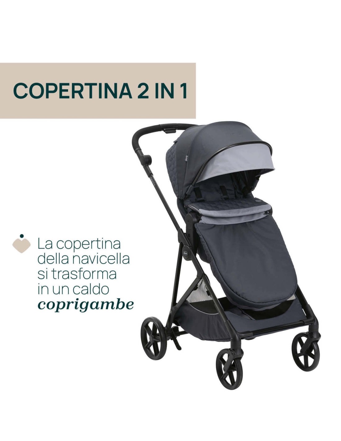 Passeggino Trio Seety con Kory Essential - Leggero, Sicuro e Facile da Usare | Shopincasa.it