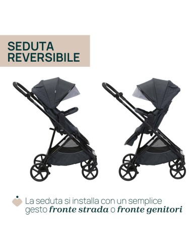 Passeggino Trio Seety con Kory Essential - Leggero, Sicuro e Facile da Usare | Shopincasa.it