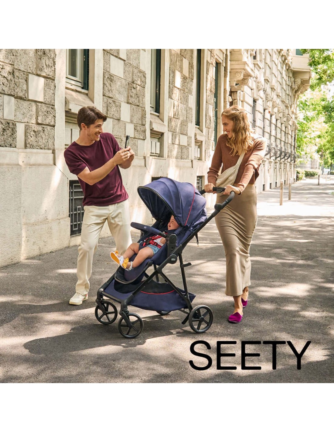 Passeggino Trio Seety con Kory Essential - Leggero, Sicuro e Facile da Usare | Shopincasa.it