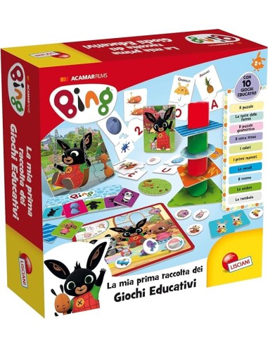 Lisciani Giochi Bing Banchetto Educativo & Raccolta Giochi Educativi per Infanzia | shop in casa