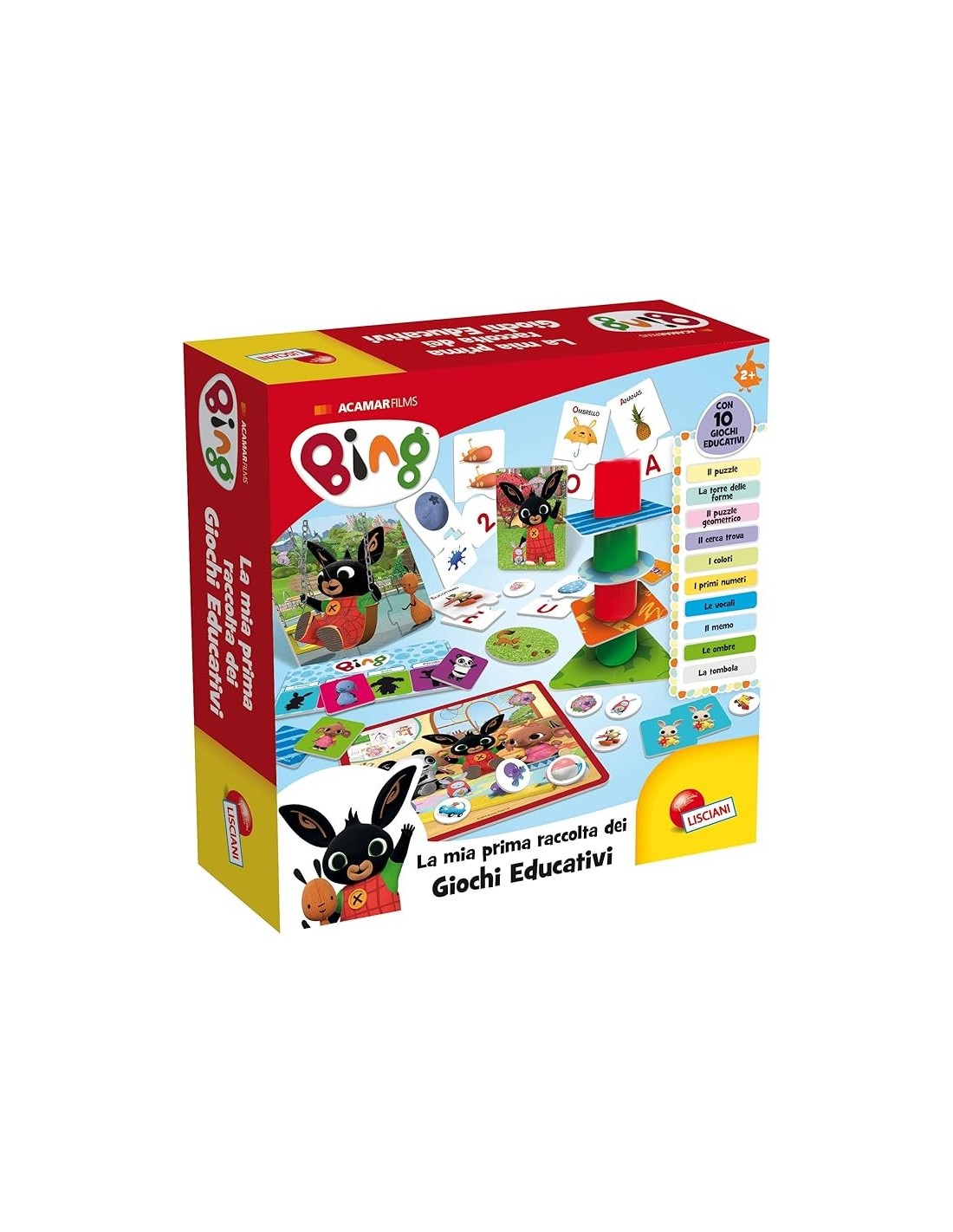 Lisciani Giochi Bing Banchetto Educativo & Raccolta Giochi Educativi per Infanzia | shop in casa