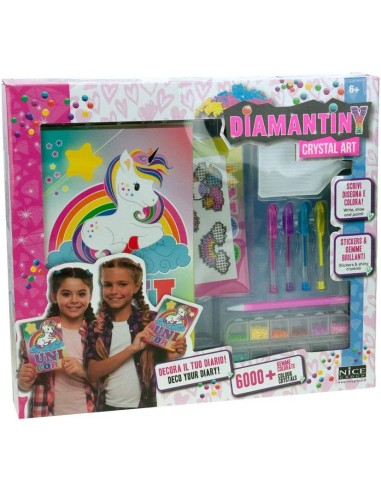 DIAMANTINY Creative Art Diamond Painting Kit | Diario Unicorno da Decorare | shop in casa