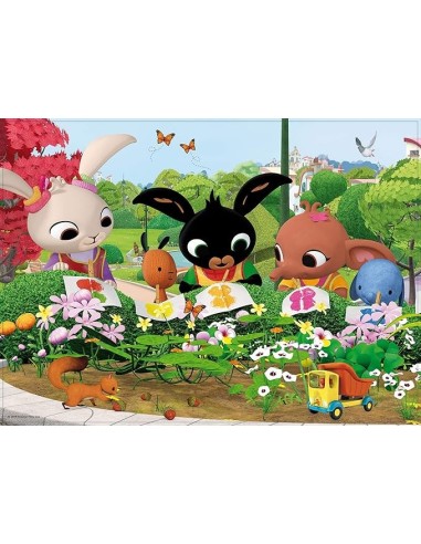 Bing Osserviamo La Natura Maxi Puzzle 24 Pezzi | Puzzle 70 x 50 cm con Scene della Serie Animata | Shop in Casa