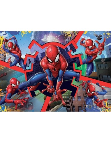 GIOCHI DI SOCIETA'E PUZZLE: vendita online Marvel Puzzle DF Maxi Floor 24 Spiderman, Puzzle Double Face 70x50 cm, 24 Pezzi, S...