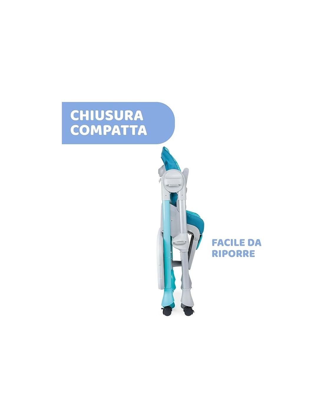 Chicco Polly Easy Seggiolone Pappa Evolutivo - Comfort e Sicurezza | shopincas.it