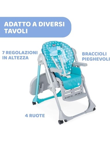 Chicco Polly Easy Seggiolone Pappa Evolutivo - Comfort e Sicurezza | shopincas.it