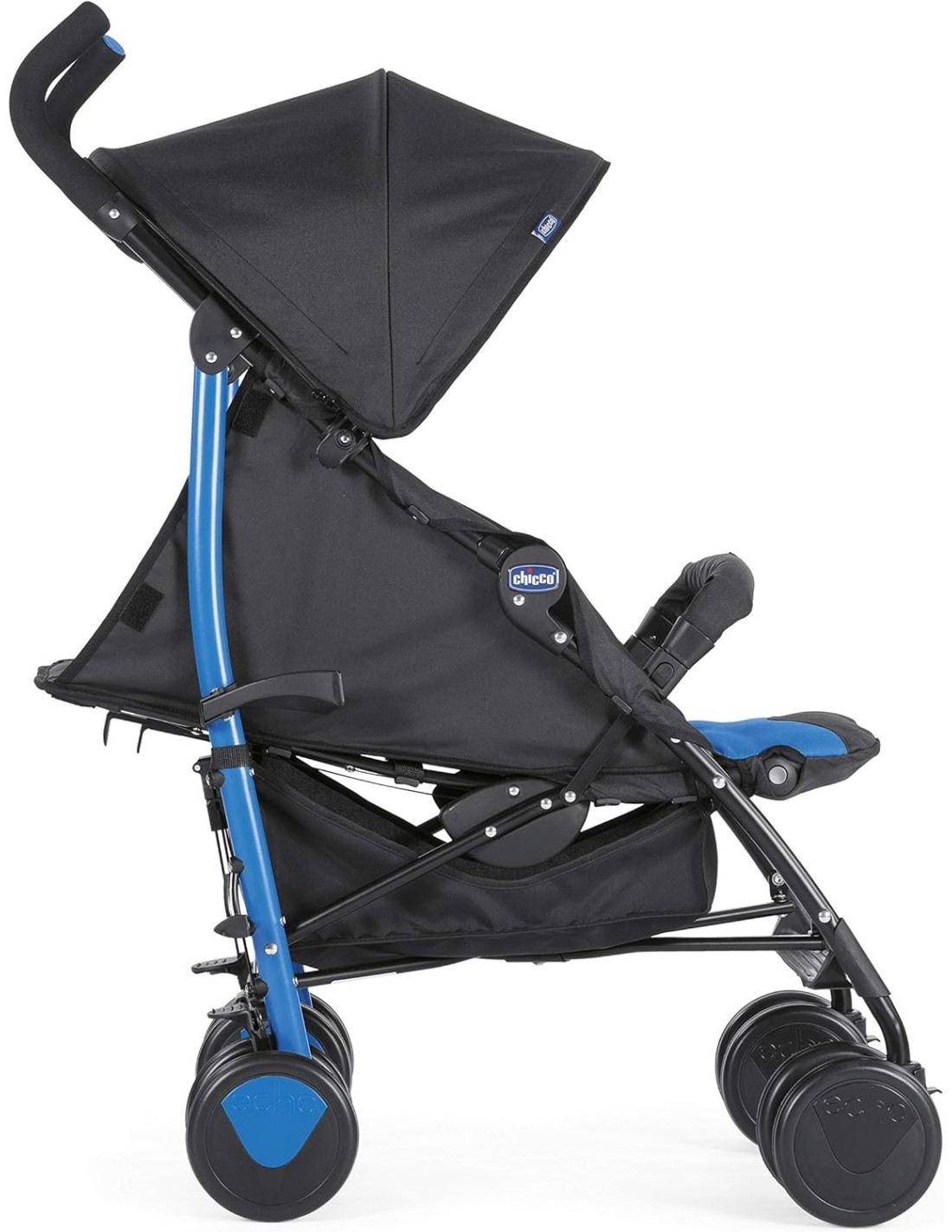 "Chicco Echo Passeggino Leggero e Pieghevole da 0 Mesi a 22 kg - Blu | shopincas.it"