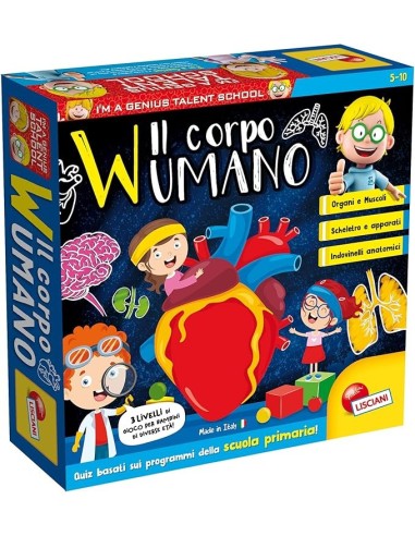 Il Corpo Umano Giochi Educativi - Scopri e Impara con un Gioco a Quiz Divertente | shop in casa