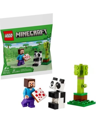 MINECRAFT 30672 STEVE E BABY PANDA