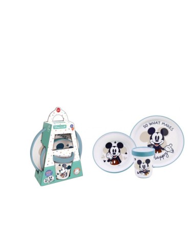 MICKEY ST10495 SET STOVIGLIE 3P PER MICROONDE