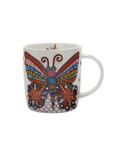 TAZZA MUG SMILE STYLE FLUTTER 370ML