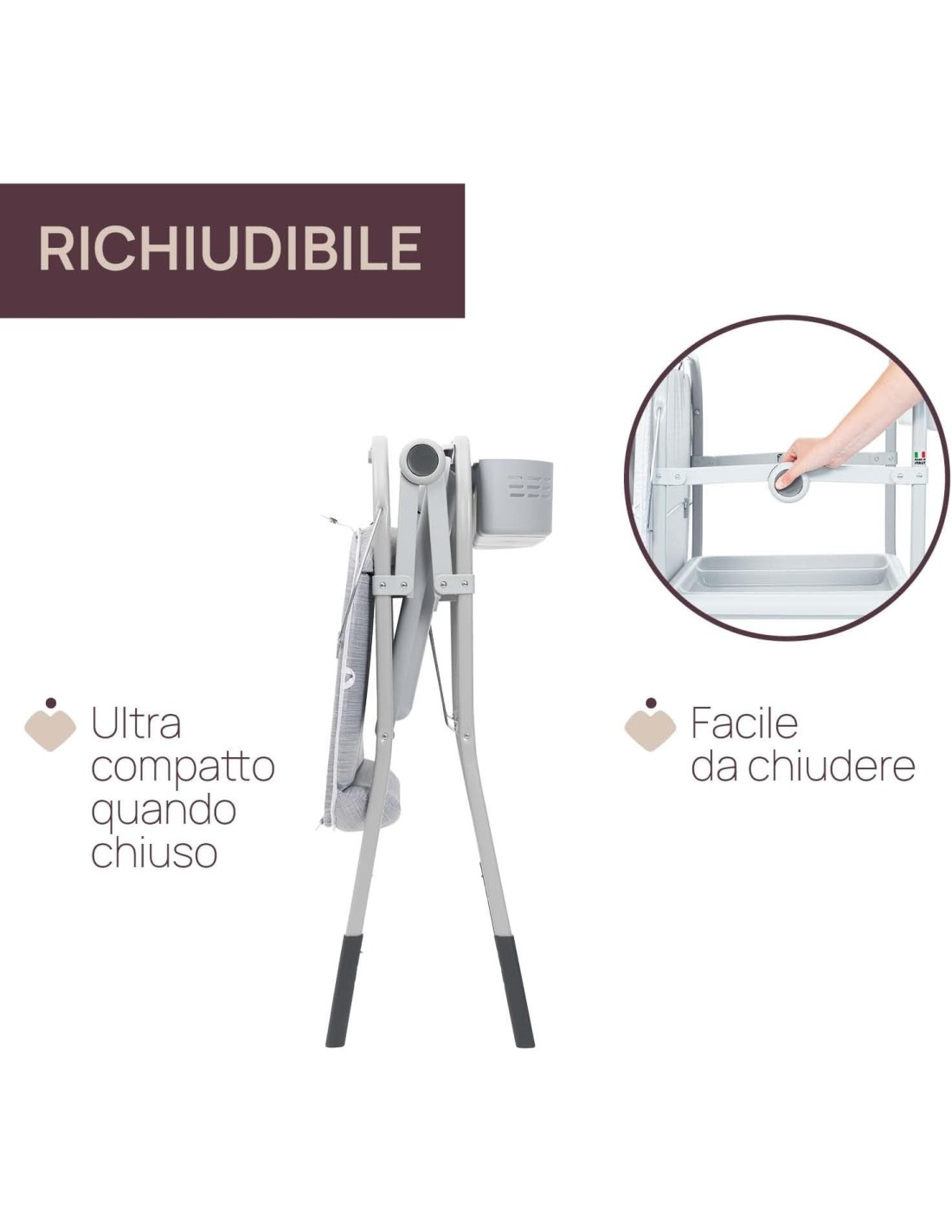 Chicco Cuddle & Bubble Fasciatoio e Vaschetta Neonato - Regolabile e Compatto