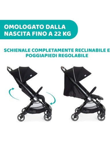 Chicco We Passeggino Leggero e Compatto da 0 Mesi a 22 Kg | shopincasa.it