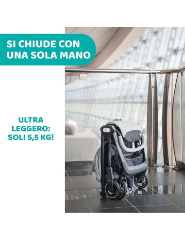 Chicco We Passeggino Leggero e Compatto da 0 Mesi a 22 Kg | shopincasa.it