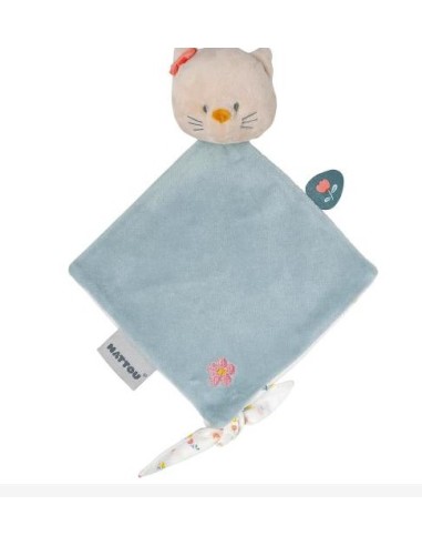 Nattou Mini Doudou per Neonato - Cotone e Velour, 28 cm, Azzurro | Shopincasa.it