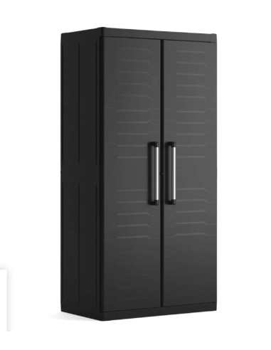 ARMADIO DETROIT XL ALTO NERO 89X54X182CM