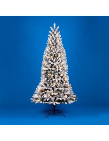 ALBERI DI NATALE: vendita online Albero di Natale floccato con LED "Montecarlo" altezza 210 cm con 1.140 rami in offerta