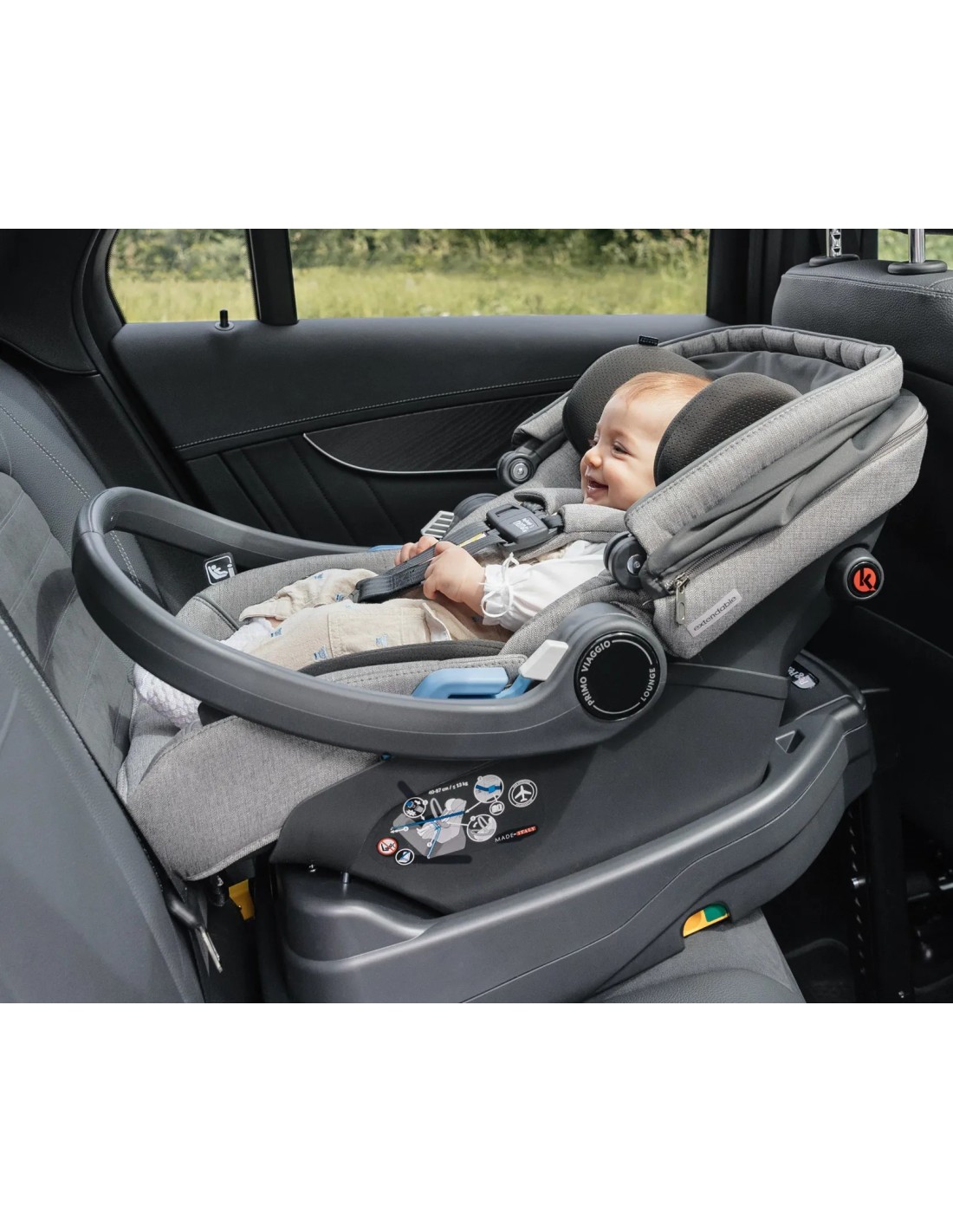 Primo Viaggio Lounge Peg Perego: Seggiolino Auto Reclinabile per Neonati | Shopincasa.it