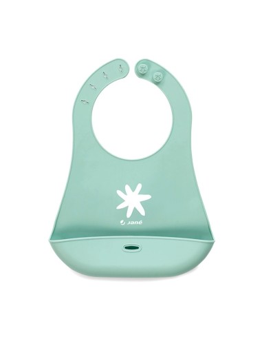 Bavaglino in Silicone Janè Mint - Impermeabile e Facile da Pulire | Shopincasa.it