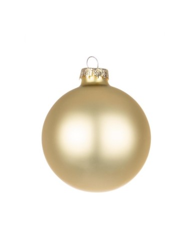 SFERE E PENDAGLI: vendita online Sfera di Natale in Vetro Opaco 8cm, La Magia di Natale per Decorazioni Festive in offerta