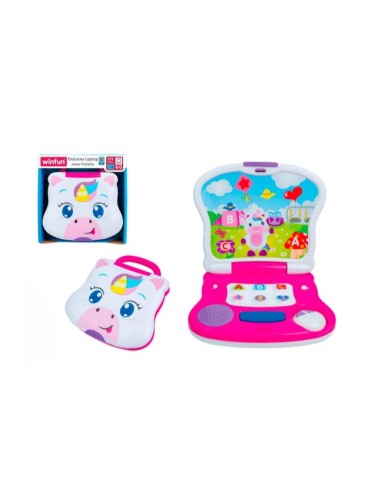 "Unicorno Laptop Junior Parlante – Laptop Educativo per Bambini con Schermo Magico | Shop in Casa"