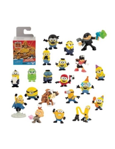 MINIONS MN400000 PERSONAGGI 5CM ASSORTITI