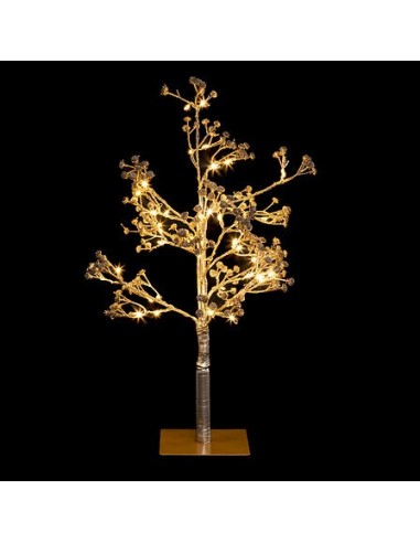 OGGETTISTICA NATALE: vendita online Albero di Natale Dorato con 48 Luci LED H50cm, Decorazione Natalizia, Albero Luminato, Id...