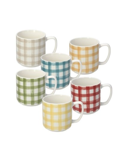 IVY CALEDONIA TAZZA MUG 380CC ASSORTITO