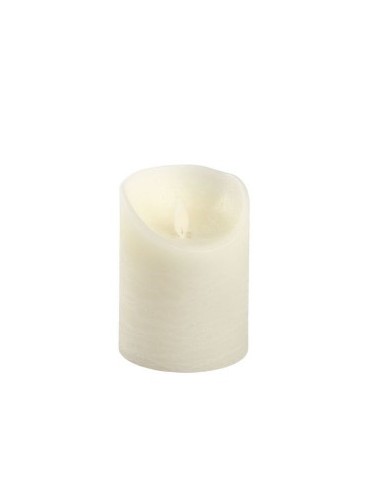 Candela Avorio Moving Flame Ø7,5xH10cm con Timer | Shopincasa.it