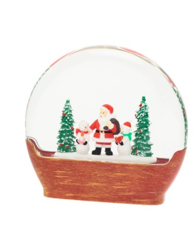 DECORAZIONE 74347 PAESAGGIO BABBO NATALE