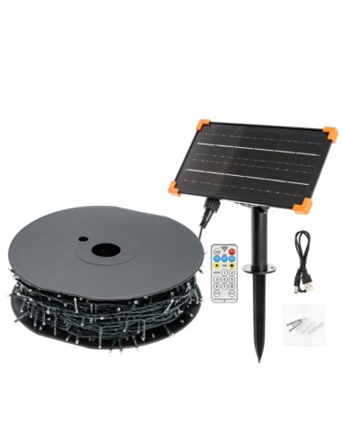 Luci di Natale Catena Solare 1200 MiniLED 60m | Shop in Casa