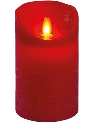 CANDELA 44364 ROSSA LED BIANCO CALDO 12,5CM