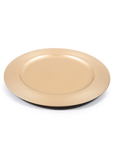 SOTTOPIATTO 05939 CIRCLE ORO D33CM