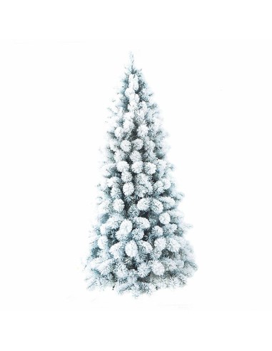 ALBERI DI NATALE: vendita online Albero di Natale innevato "Snowy Stone" da 225cm con 1098 rami in offerta