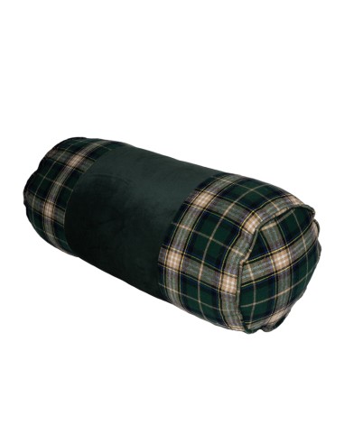 CUSCINO 139479 SCOZZESE 20X50 VELLUTO VERDE