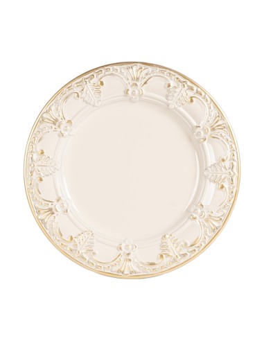 SOTTOPIATTO 139577 BEIGE D33CM PVC