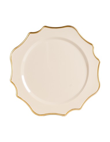 SOTTOPIATTO 139580 BEIGE D33CM PVC