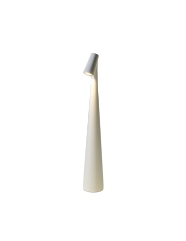 LAMPADA 139911 DIMMERABILE H35CM METALLO BIANCO