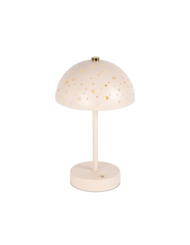 LAMPADA 139932 METALLO STELLE AVORIO 15X25CM DIMMERABILE