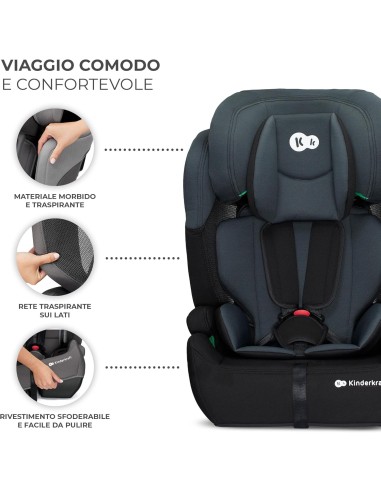 Kinderkraft COMFORT UP I-SIZE Seggiolino Auto 9-36 kg | Shopincasa