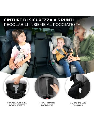 Kinderkraft COMFORT UP I-SIZE Seggiolino Auto 9-36 kg | Shopincasa