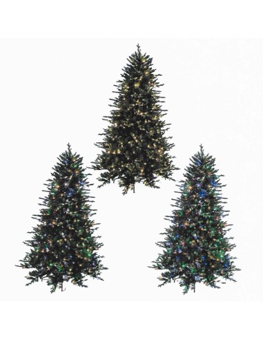 ALBERI DI NATALE: vendita online Albero di natale "Red Rock Spruce" da 225cm con 3968 rami, 584LED e Telecomando in offerta