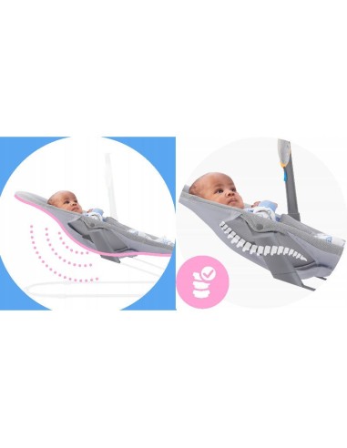 Kinderkraft Seggiolone LIVY + Sdraietta CALMEE 4in1 | Shopincasa.it