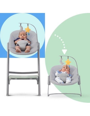 Kinderkraft Seggiolone LIVY + Sdraietta CALMEE 4in1 | Shopincasa.it