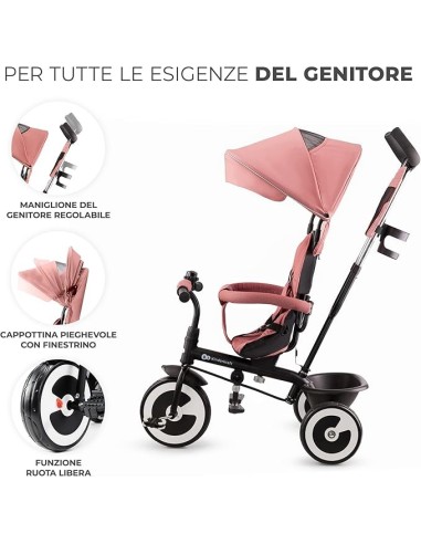 Kinderkraft ASTON Triciclo per Bambini - ShopinCasa.it