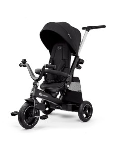 Triciclo Kinderkraft EASYTWIST Black - Sicurezza e Design per Bambini