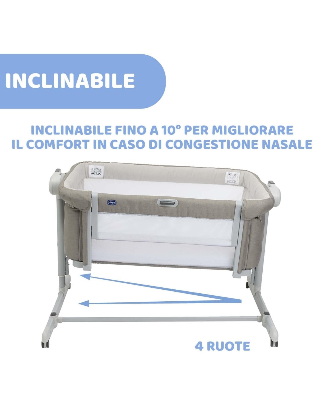 Chicco Next2Me Magic Evo - Culla Neonato Fianco Letto | ShopInCasa.it