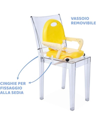 Chicco Pocket Snack: Seggiolino Pappa Portatile per Bambini