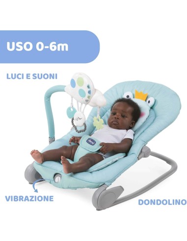 Sdraietta Evolutiva Chicco Balloon - Comfort e Divertimento per Neonati