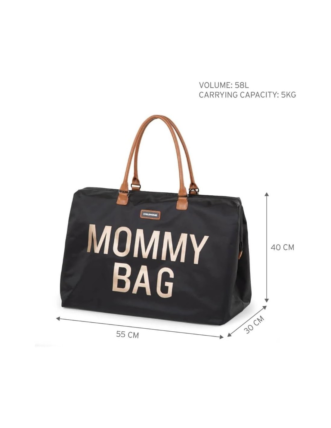 Mommy Bag CHILDHOME: Borsa Cambio Elegante e Funzionale